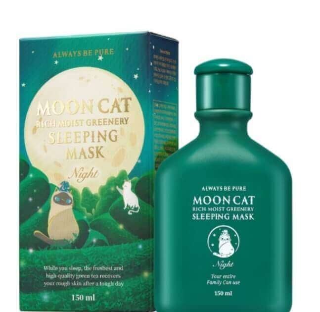 Always be Pure Mooncat Rich Moist Greenery Sleeping Mask