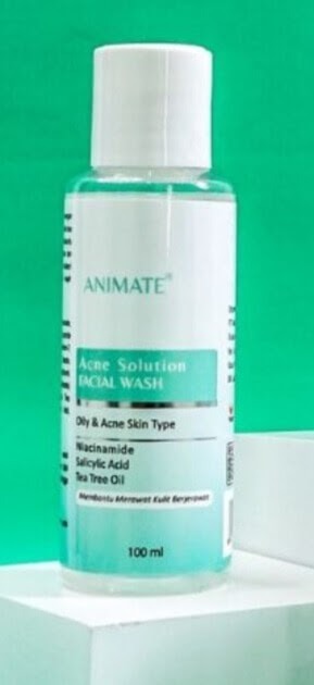 Animate Acne Solution facial Wash