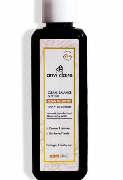 ANVI CLAIRE Facial Gel Wash Clean Me Softly Ingredients