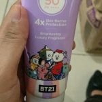 Azarine BT21 Body Guard Moisturizer Sunscreen Serum SPF 50 PA++++ (Ungu)