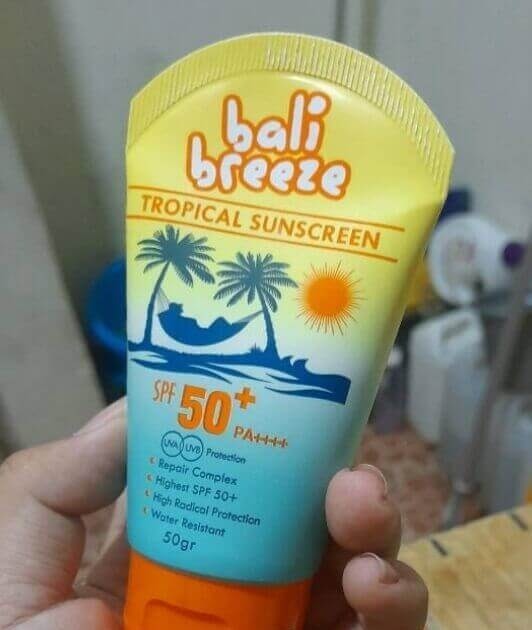 Bali Breeze Tropical Sunscreen SPF 65 PA++++