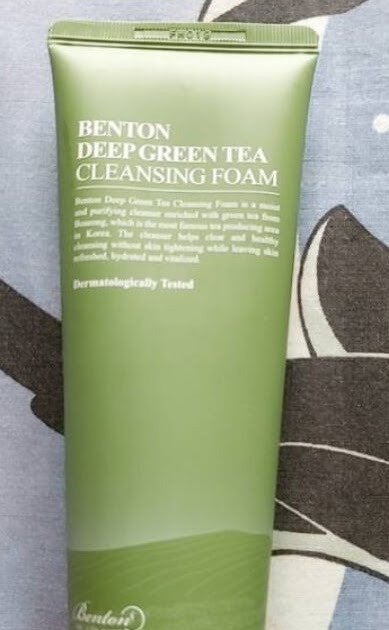 Benton Deep Greentea Cleansing Foam