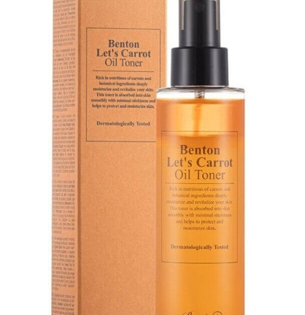 Benton Let's Carrot Oil toner Ingredients