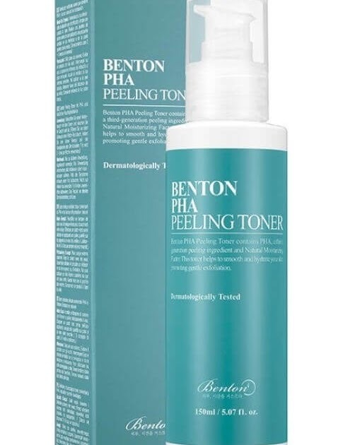 Benton PHA Peeling Toner Ingredients