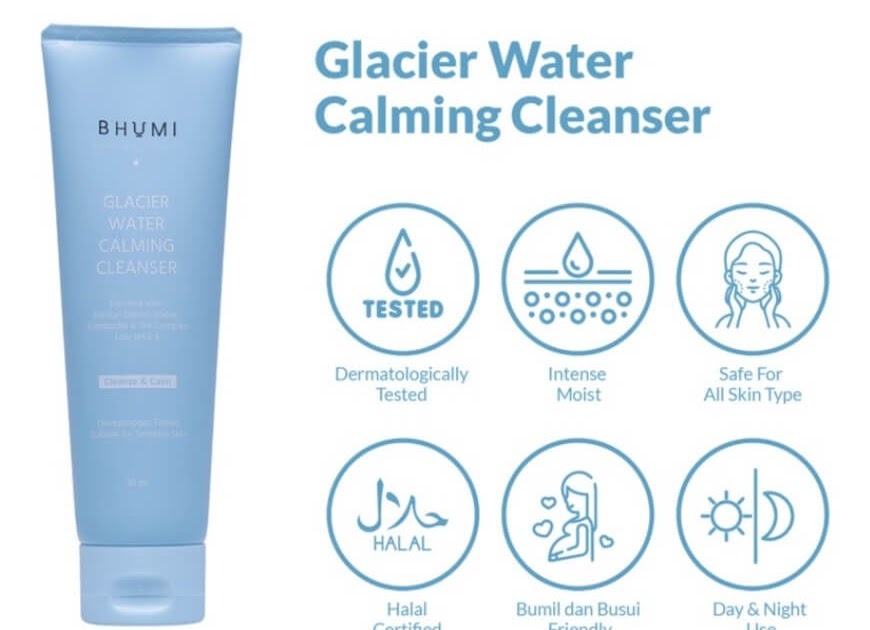 Bhumi Glacier Water Calming Cleanser