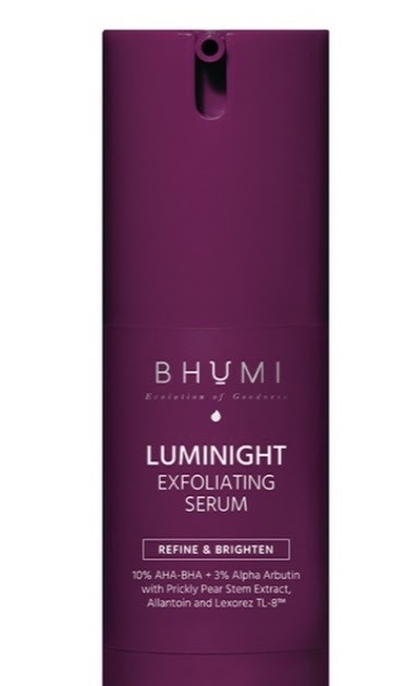 Bhumi Luminight Exfoliating serum