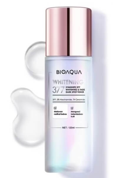 Bioaqua SymWhite 377 Whitening Dark Spot Toner Ingredients