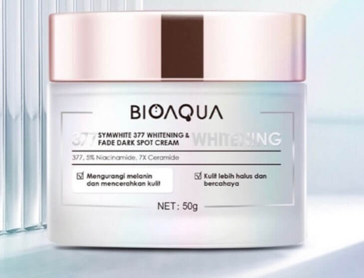BIOAQUA SymWhite 377 Whitening & Fade Dark Spot Cream Ingredients