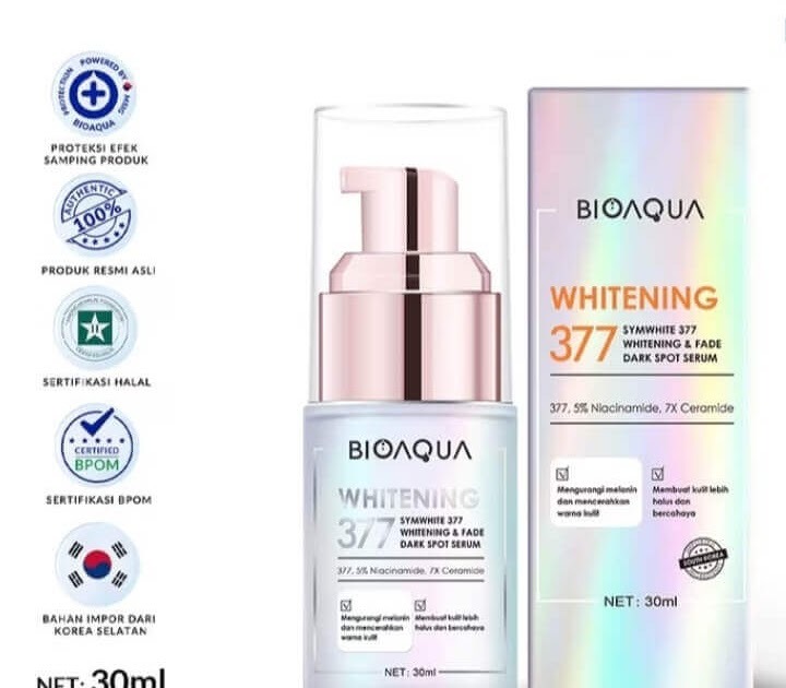 BIOAQUA SymWhite 377 Whitening & Fade Dark Spot Serum Ingredients