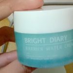 Bright Diary Barrier Water Cream Moisturizer
