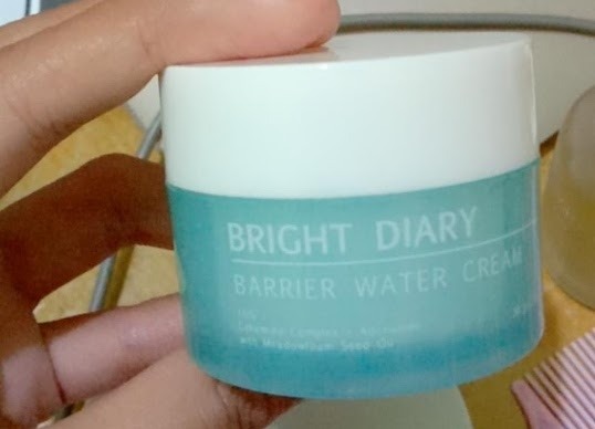 Bright Diary Barrier Water Cream Moisturizer