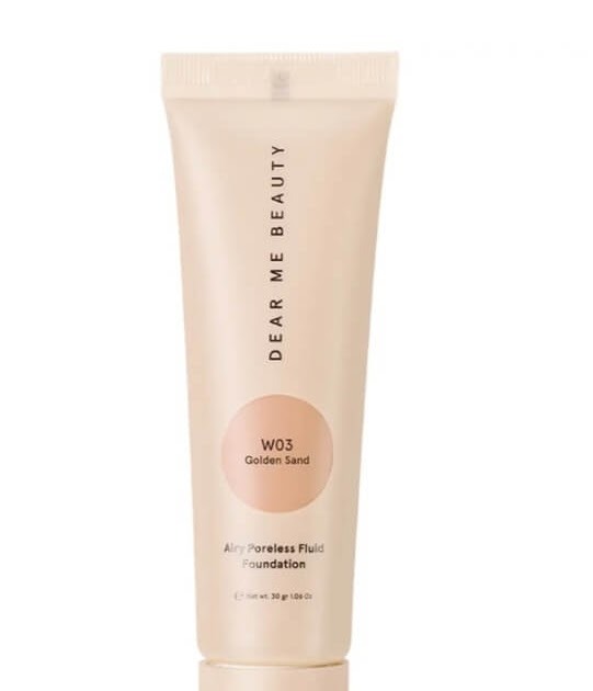 Cek Ingeedients Dear Me Beauty The Airy Poreless Fluid Foundation