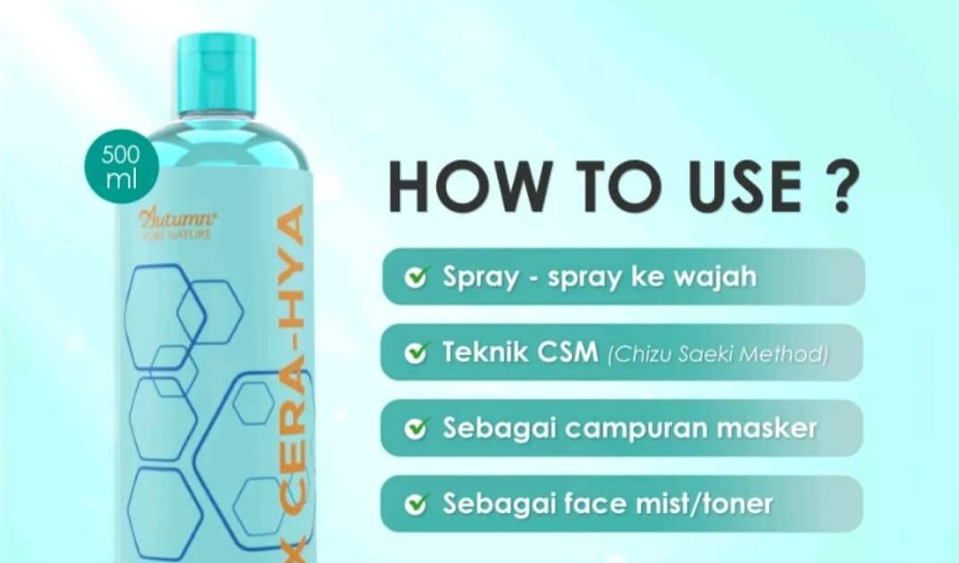 Cek Ingrdients Autumn 5X CERA-HYA Skin Barrier Moisture & Hydrating Toner