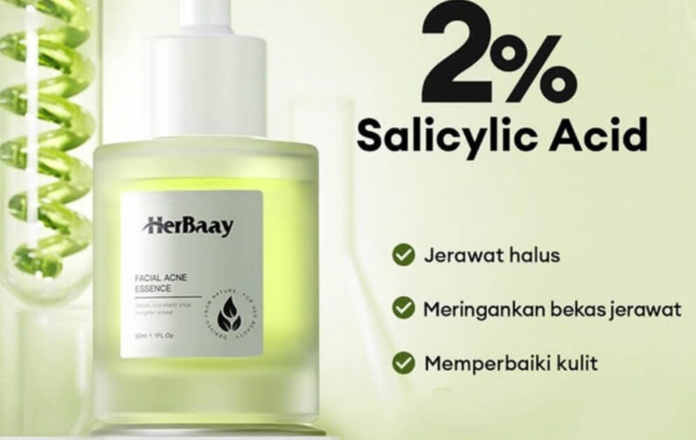 Cek Ingrdients HerBaay Gentle Acne Essence Serum