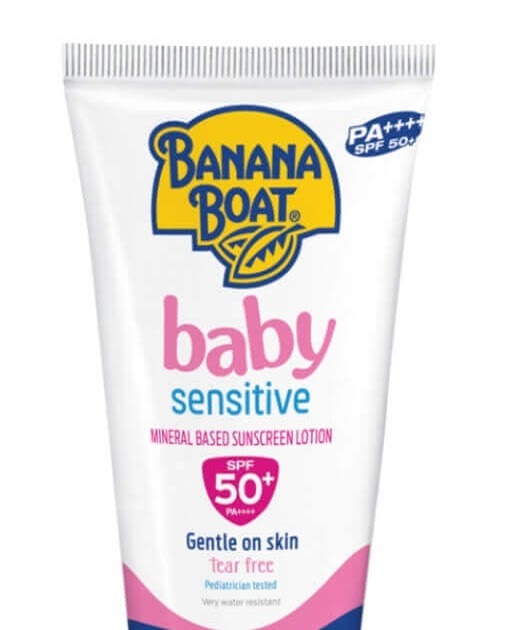Cek Ingredient BANANA BOAT Baby Sensitive Sunscreen Lotion SPF50+ PA++++
