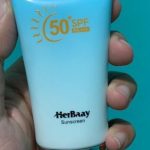 Cek Ingredient Herbaay Anti UV Sunscreen Gel SPF50+ PA+++