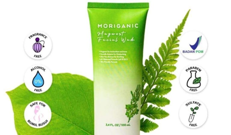 Cek Ingredient Moriganic Mugwort Face wash