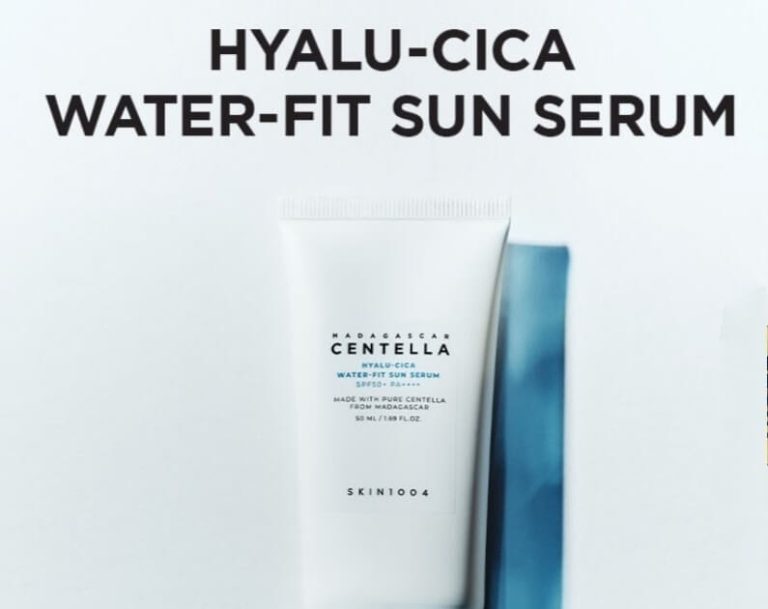 Cek Ingredient SKIN1004 Madagascar Centella Hyalu-Cica Water-Fit Sun Serum SPF50 PA++++ (Tutup Biru)