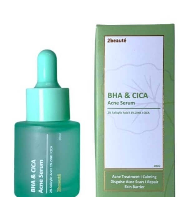 Cek Ingredients 2Beaute BHA & Cica Acne Serum