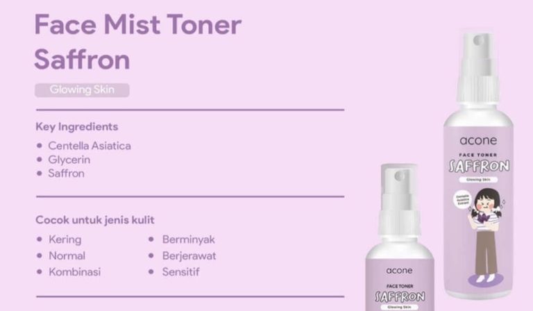 Cek Ingredients Acone face toner