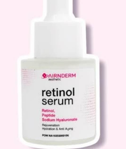 Cek Ingredients Airnderm Aesthetic Retinol Serum