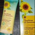Cek Ingredients Aizen SunOrion UV Sunscreen SPF 50 PA++++