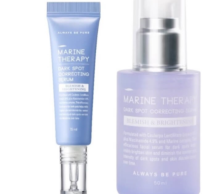 Cek Ingredients Always Be Pure Marine Therapy Dark Spot Correcting Serum