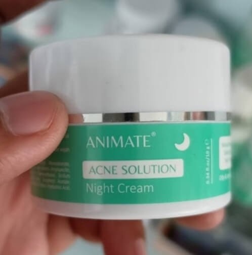 Cek Ingredients Animate Acne Solution Night Cream