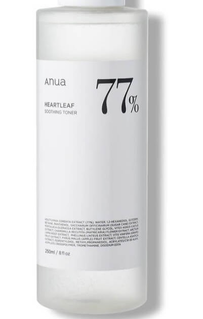 Cek Ingredients Anua Heartleaf 77% Soothing Toner