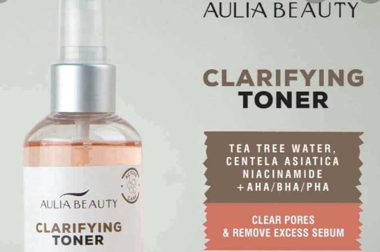 Cek Ingredients Aulia Beauty Clarifying Toner