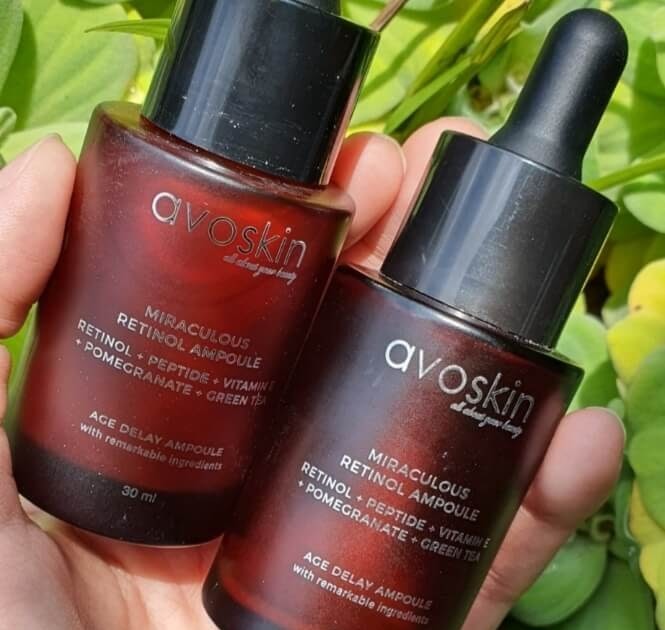 Cek Ingredients Avoskin Miraculous Retinol Ampoule