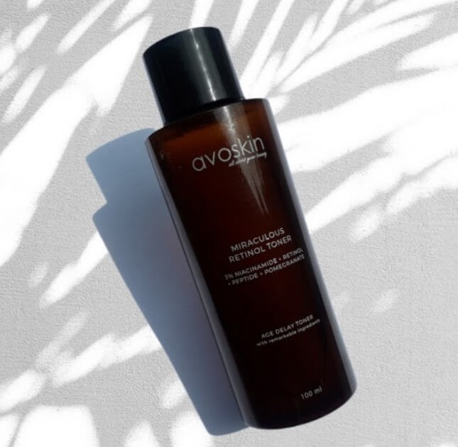 Cek Ingredients Avoskin Miraculous Retinol Toner