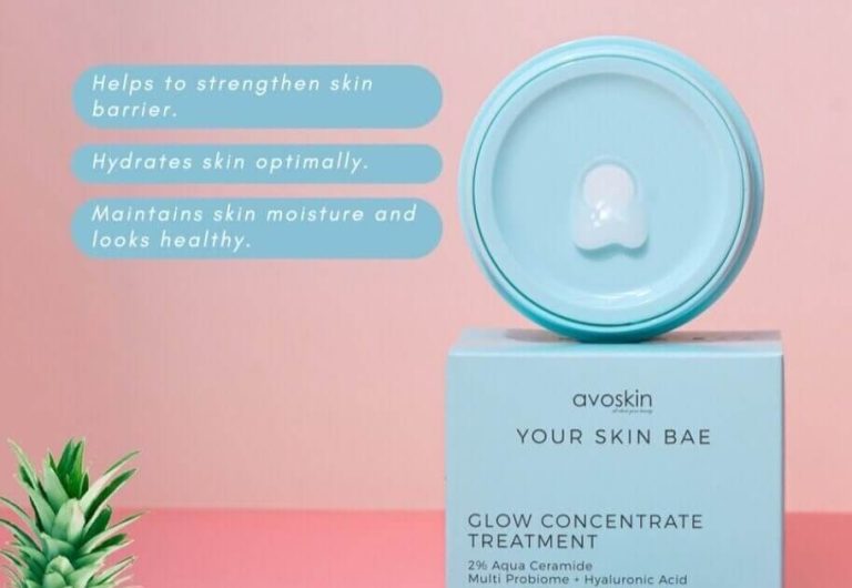 Cek Ingredients Avoskin Your Skin Bae Glow Concentrate Treatment 2% Aqua Ceramide + Multi Probiome + Hyaluronic Acid