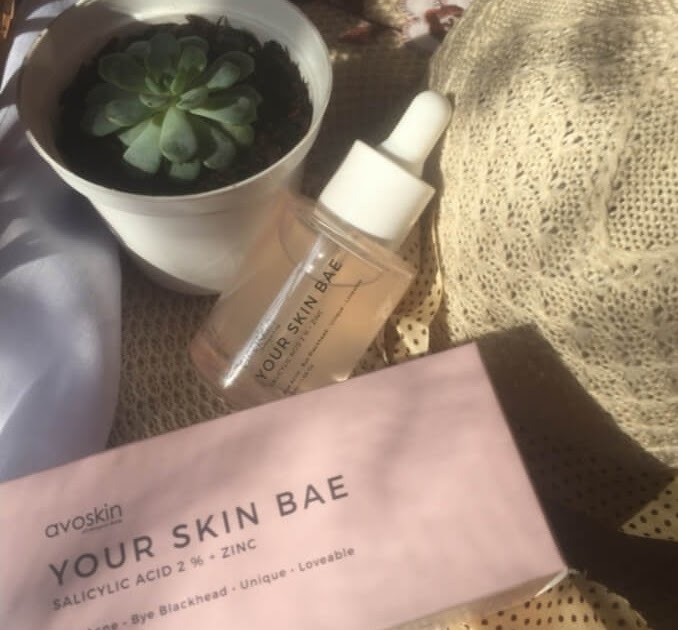 Cek Ingredients Avoskin Your Skin Bae Salicylic Acid + Zinc