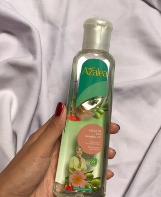 Cek Ingredients Azalea Olive oil + Rosehip