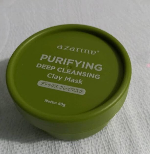 Cek Ingredients Azarine Deep Cleansing & Pore Refining Clay Mask