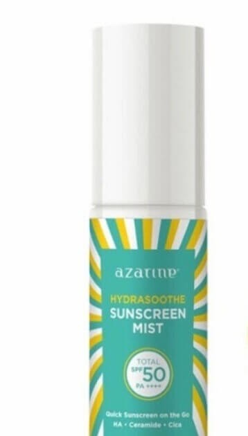 Cek Ingredients Azarine Hydrasoothe Sunscreen Mist SPF 50 PA++++