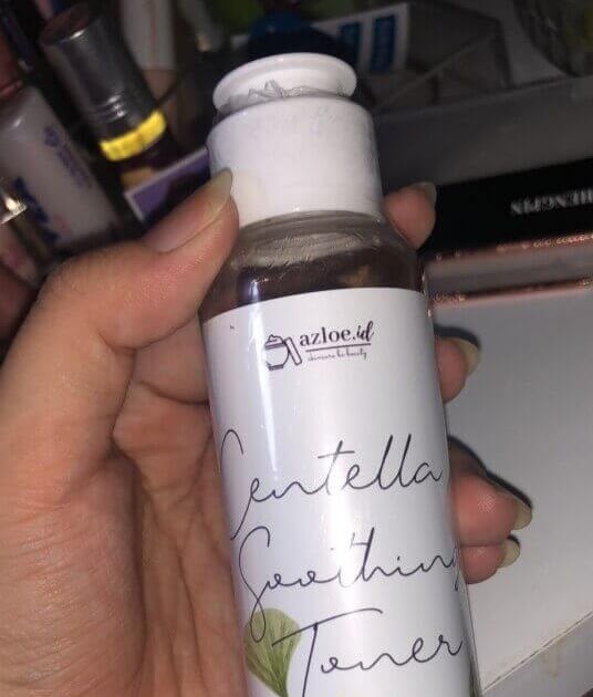 Cek Ingredients Azloe Centella Soothing Toner