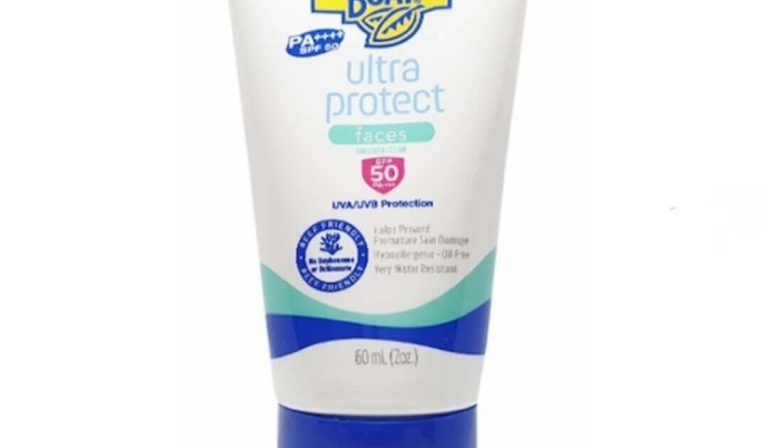 Cek Ingredients Banana Boat Ultra Protect Faces Sunscreen Lotion SPF 50 Pa++++