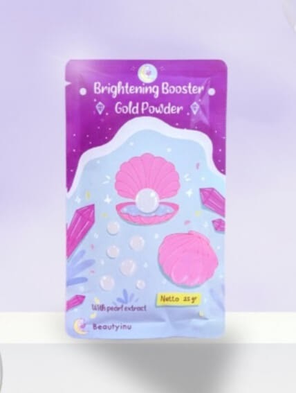Cek Ingredients Beautyinu Brightening Booster Gold Powder