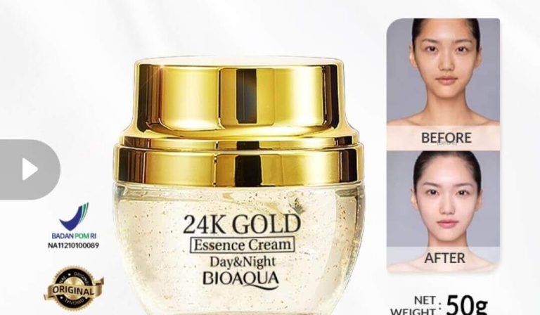 Cek Ingredients Bioaqua 24k Gold Essence Cream