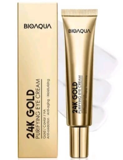 Cek Ingredients BIOAQUA 24K Gold Purifying Eye Cream