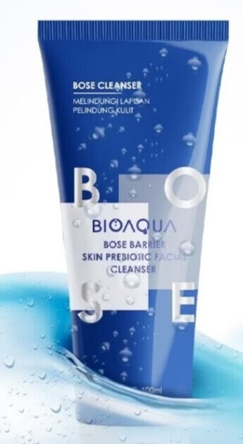 Cek Ingredients Bioaqua Bose Barrier Prebiotic facial cleanser