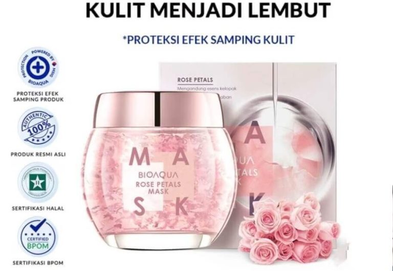 Cek Ingredients BIOAQUA Rose Petals Mask