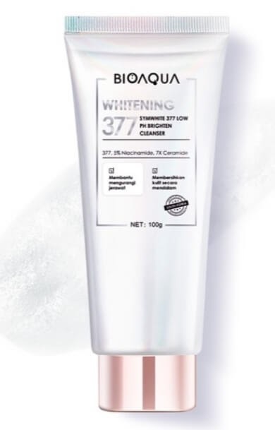 Cek Ingredients BIOAQUA SymWhite 377 Low PH Brightening Cleanser
