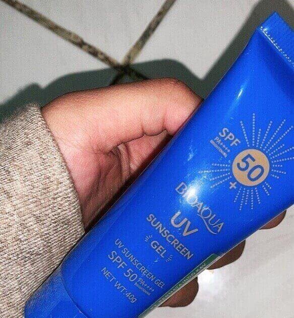 Cek Ingredients Bioaqua UV Sunscreen Gel SPF 50 PA ++++