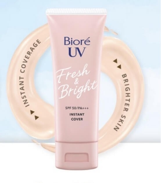 Cek Ingredients Biore UV Fresh& Bright Instan Cover