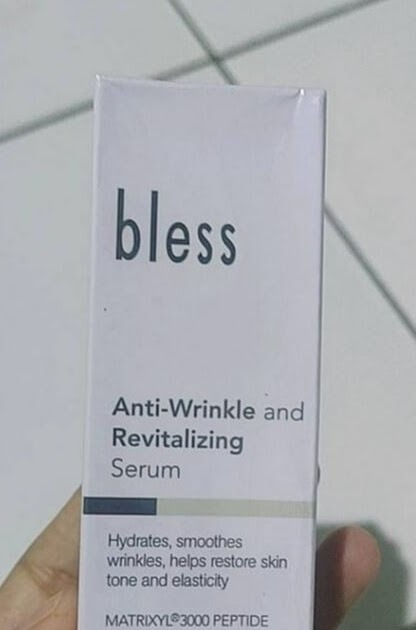 Cek Ingredients Bless Anti-wrinkle and Revitalizing Serum
