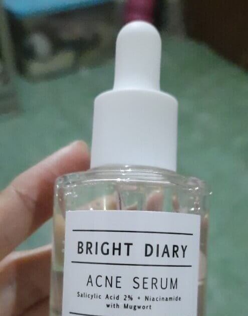 Cek Ingredients Bright Diary Acne Serum 2% Salicylic Acid