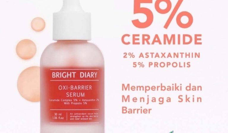 Cek Ingredients Bright Diary OXI Barrier Serum